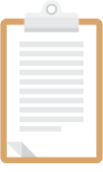 Clipboard icon representing patient intake forms at Synergy Therapeutic Group.