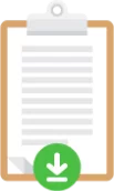 Clipboard icon representing patient intake forms at Synergy Therapeutic Group.