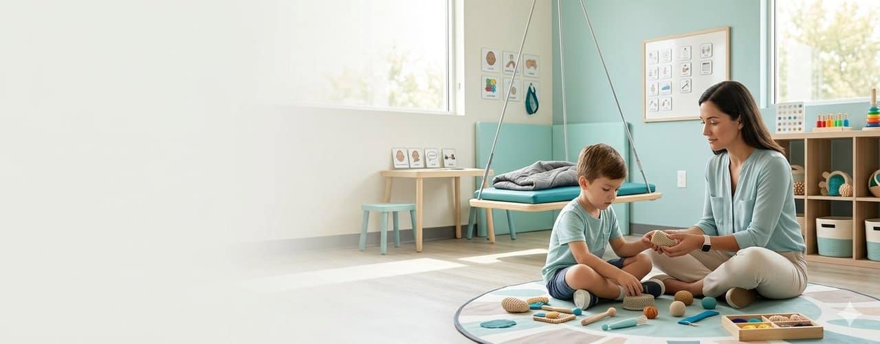Pediatric occupational therapy for children on the autism spectrum at Synergy Therapeutic Group — sensory-friendly, family-centered support in Carbondale, IL