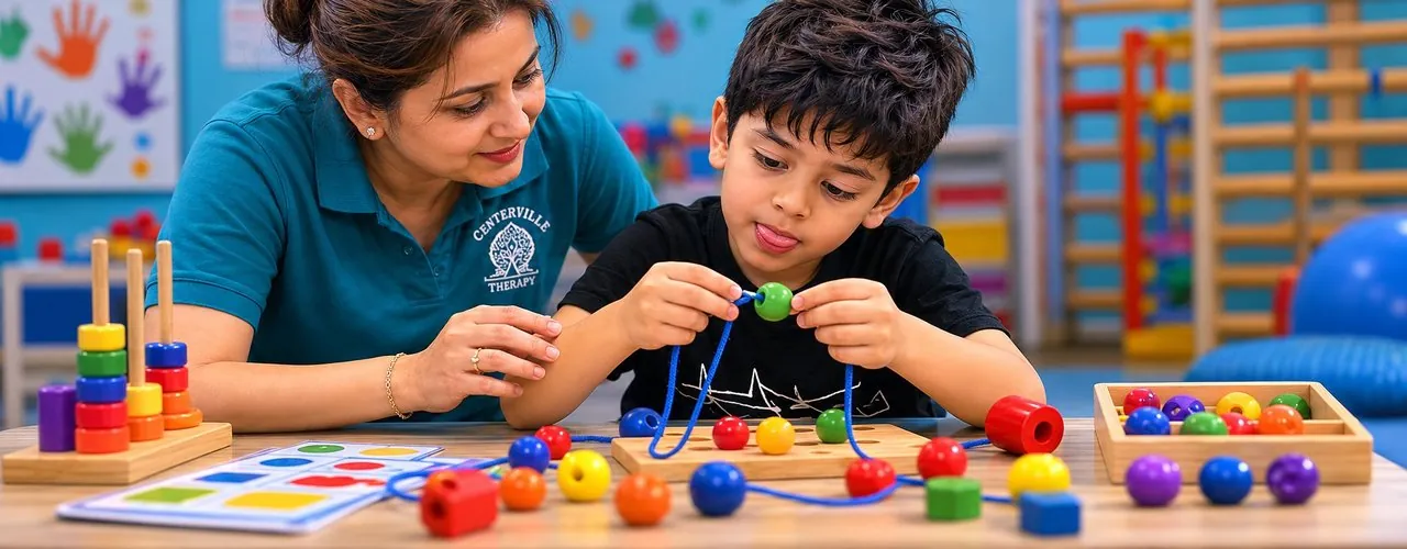 Dyspraxia (DCD) pediatric occupational therapy at Synergy Therapeutic Group — motor planning and coordination therapy for children with developmental coordination disorder in Carbondale, IL