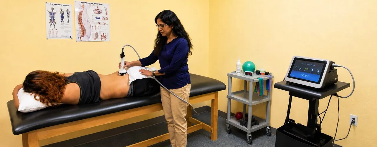 Laser therapy at Synergy Therapeutic Group — class IV laser treatment for back pain, joint pain, inflammation, and accelerated tissue healing in Carbondale, IL