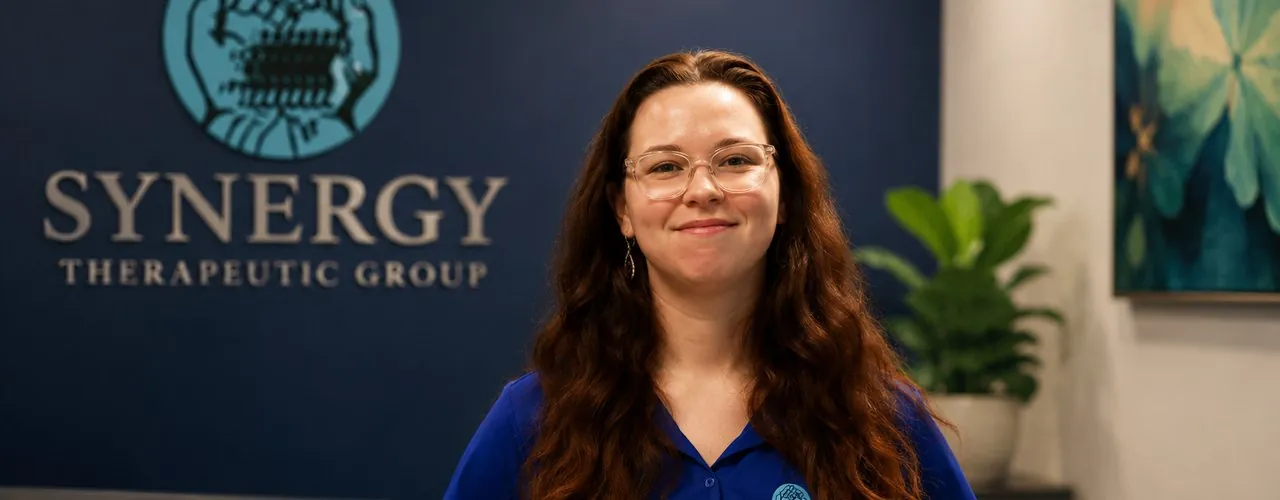 Front desk welcome at Synergy Therapeutic Group - what to expect on your first physical therapy visit in Carbondale, IL