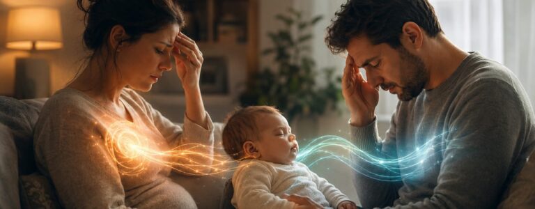 How a parent's stress becomes a child's anxiety - parent and child in Carbondale IL